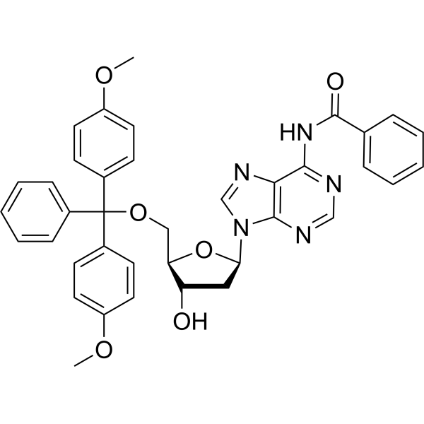 N6-Benzoyl-5′-O-(4,4′-dimethoxytrityl)-2′-deoxyadenosine 64325-78-6